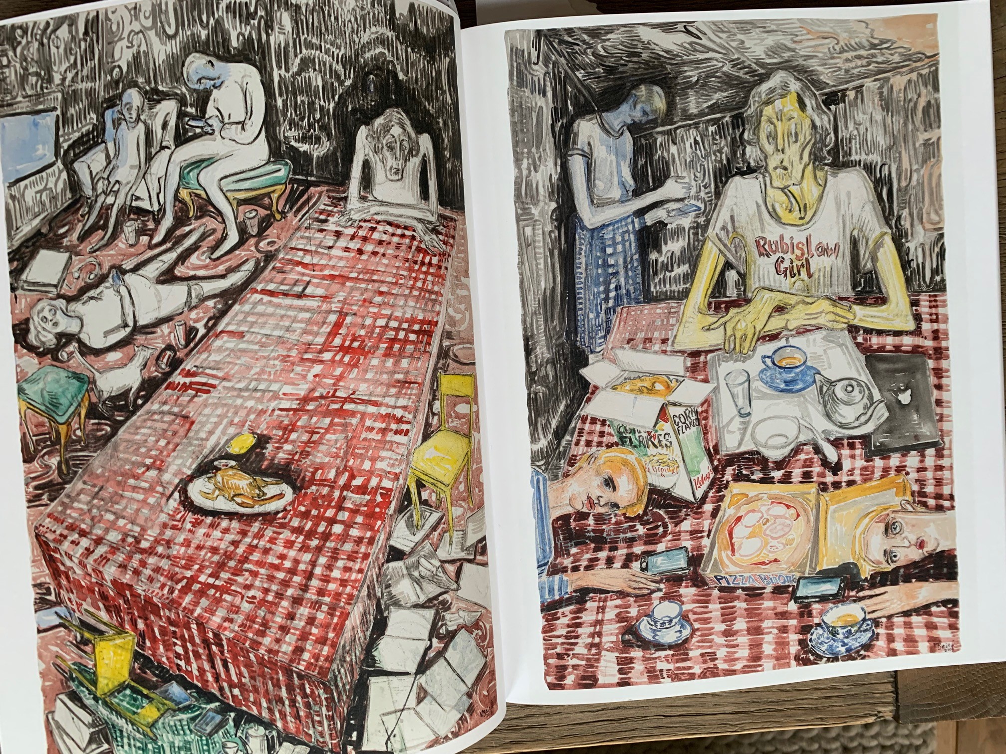 Bilder fra boka «There’s no place like home» av Vanessa Baird, 2020. 