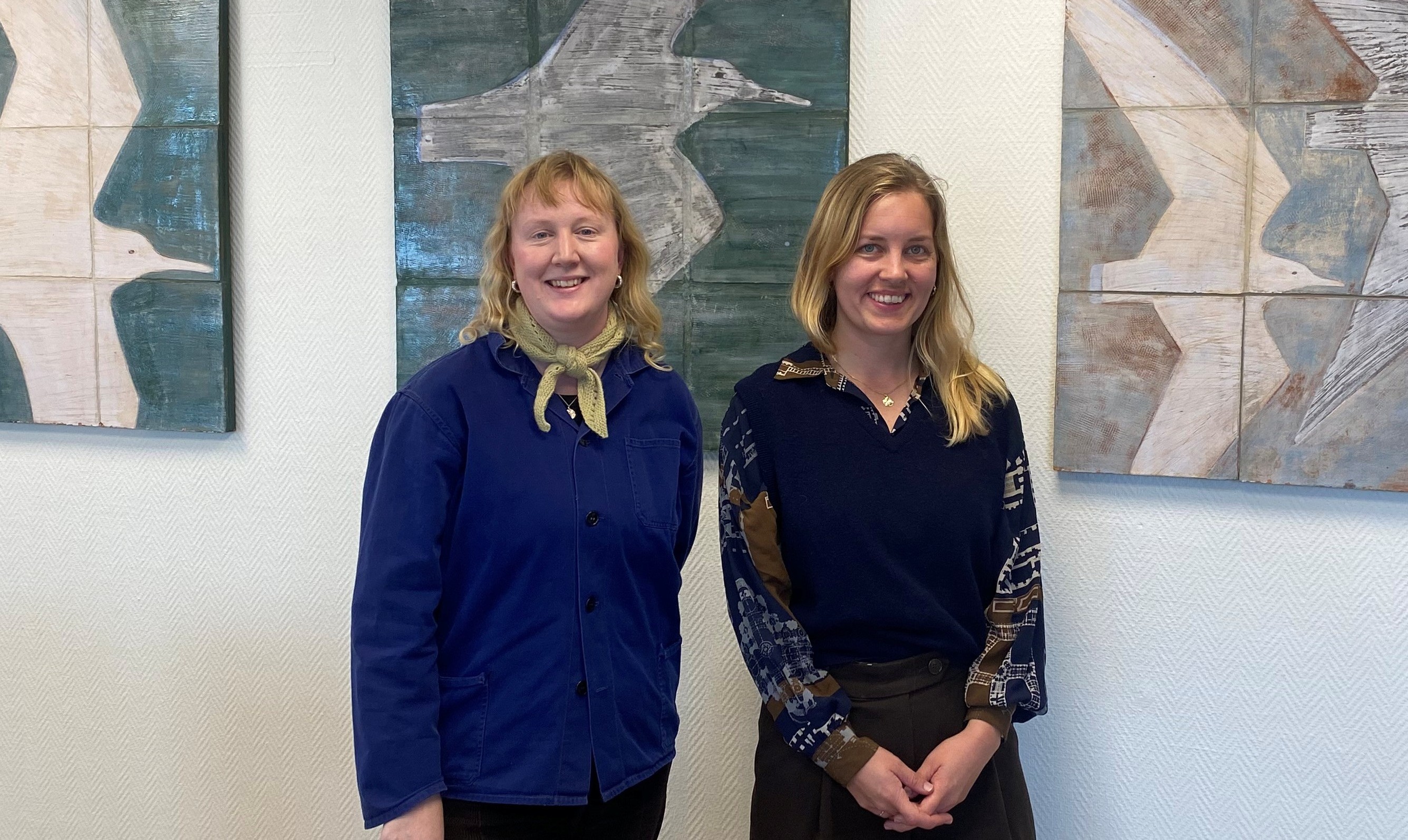 Vilde Haugrønning og Ingrid Haugrud, stipendiater ved OsloMet